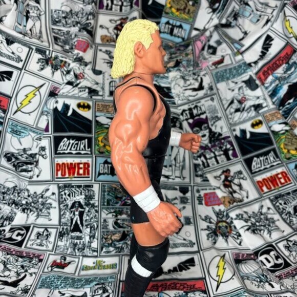 Vtg 1991 Sid Vicious WCW Superstars Galoob 14" Giant Wrestling Action Figure - Picture 5 of 7